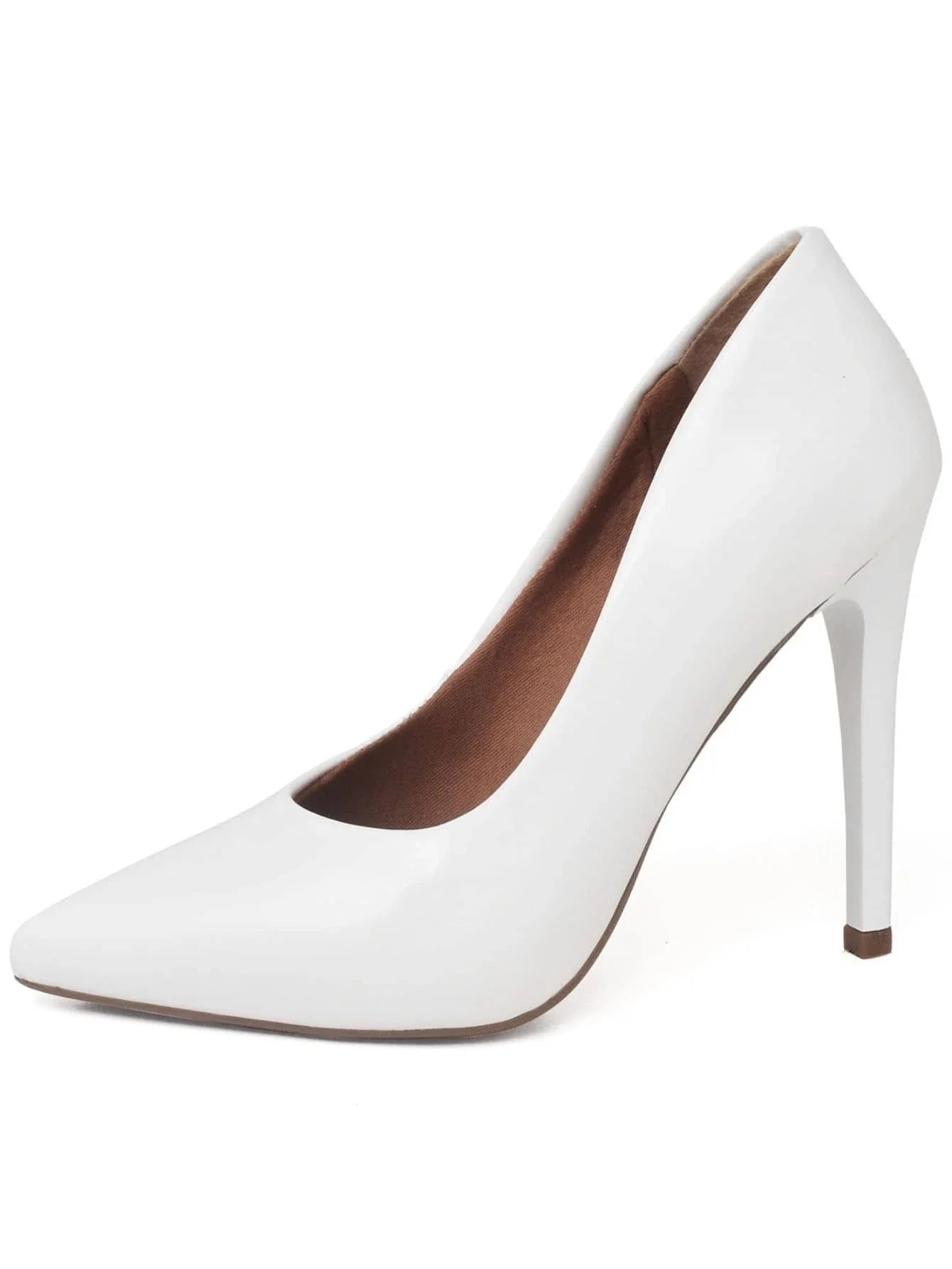 Scarpin Feminino Ellas Online Salto Alto Verniz