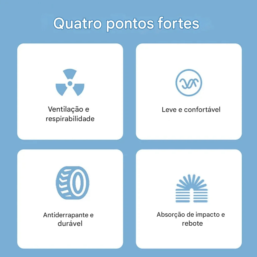 Tênis Ortopédico Feminino Confortável