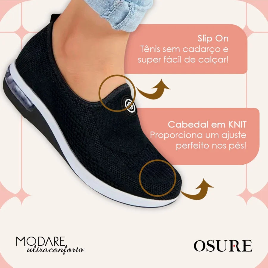 Tênis Ortopédico Feminino Ultra Confort (Amortecedor Gel Tech) Original