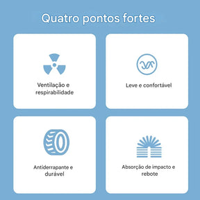 Tênis Ortopédico Feminino Confortável